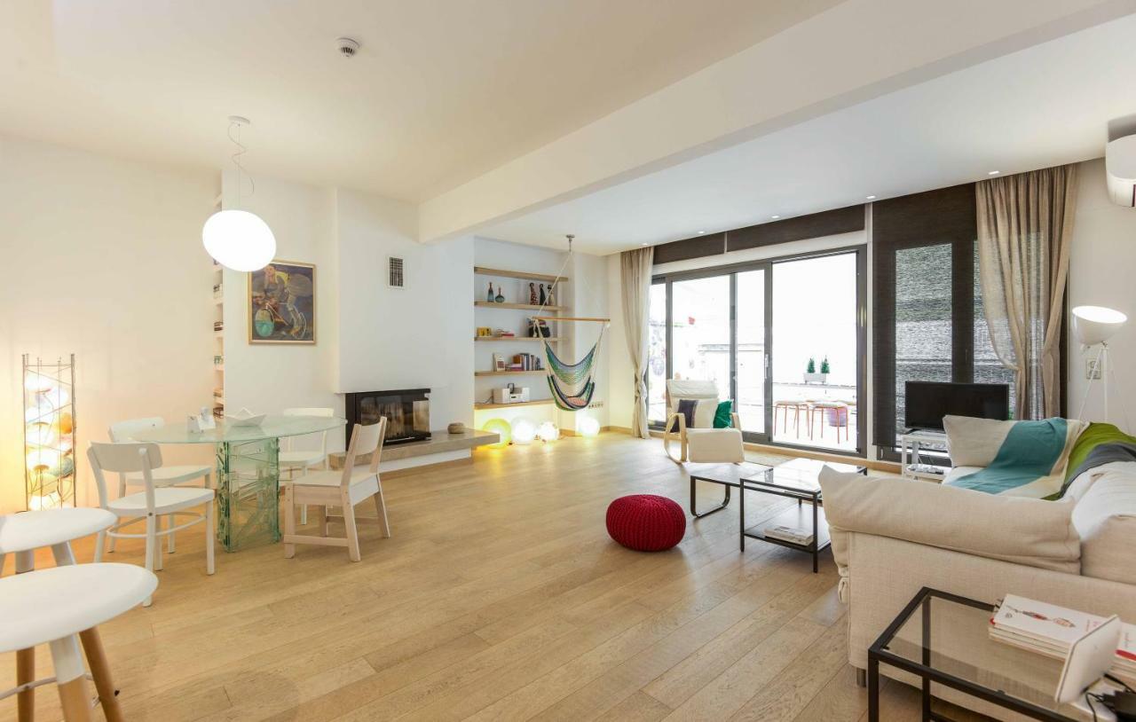 Stylish 3-Bedroom Apartment & Terrace 테살로니키 외부 사진